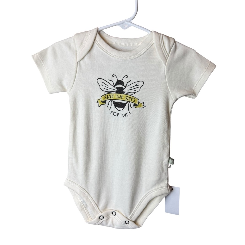 NWT Finn + Emma Save to the Bees for Me One Piece 6-9M